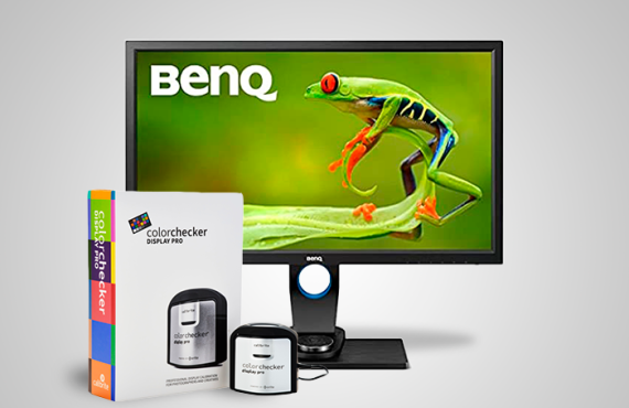 Monitor BenQ SW2700PT com Calibrador de Monitores Calibrite ColorChecker Display PRO + 2 Horas de Suporte