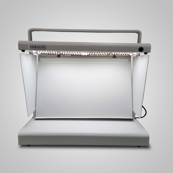 Cabine de Luz Coralis HPL 001 - LED D50 com Regulador de Intensidade Luminosa (Dimerizador)